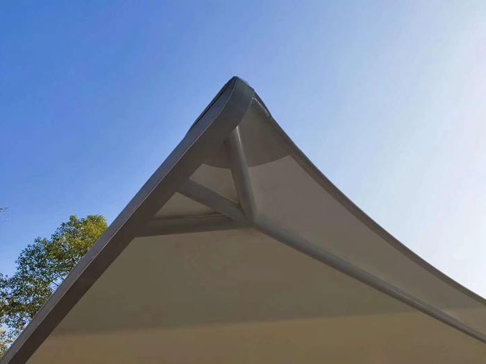 江夏收费站管理所景观车棚